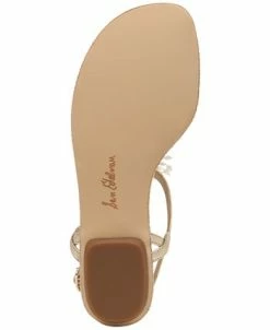 Sam Edelman Women's Brinda Beaded T-Strap Flat Sandals -rings shop 23806579 fpx