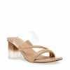 Anne Klein Women's Freda Lucite Heel Dress Sandal