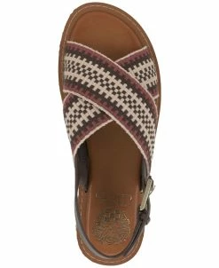 Vince Camuto Lon Crisscross Woven Slingback Flat Sandals -rings shop 23838553 fpx