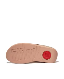 Fitflop Women's Halo Metallic Trim Toe Post Sandals -rings shop 23853626 fpx