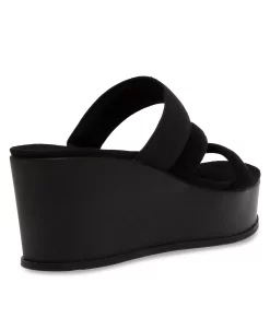 Anne Klein Women's Vai Slip-On Platform Sandals -rings shop 23877755 fpx