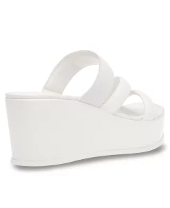 Anne Klein Women's Vai Slip-On Platform Sandals -rings shop 23877771 fpx