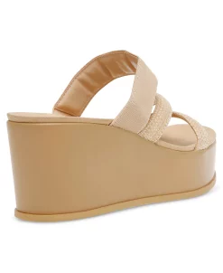 Anne Klein Women's Vai Slip-On Platform Sandals -rings shop 23877779 fpx