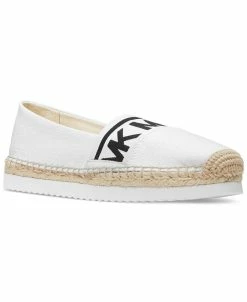 Michael Kors Women's Vicky Slip-On Logo Espadrille Flats