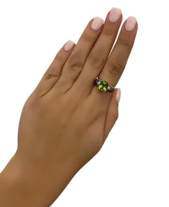 Le Vian Chocolatier® Green Apple Peridot (1-7/8 Ct. T.w.) & Diamond (1/2 Ct. T.w.) Ring In 14k Gold 10 Le Vian Chocolatier® Green Apple Peridot (1-7/8 Ct. T.w.) & Diamond (1/2 Ct. T.w.) Ring In 14k Gold -rings shop 23931195 fpx