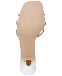 Steve Madden Women's Sheley Bow Strappy Kitten-Heel Sandals -rings shop 23943097 fpx