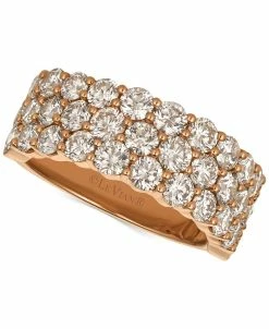 Le Vian Strawberry & Nude™ Diamond Band (3-1/10 Ct. T.w.) In 14k Gold Or Rose Gold