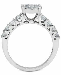 Macy's Diamond Bridal Ring Set (2 Ct. T.w.) In 14k White Gold Or Gold -rings shop 8885890 fpx