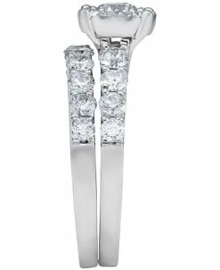 Macy's Diamond Bridal Ring Set (2 Ct. T.w.) In 14k White Gold Or Gold -rings shop 8885893 fpx