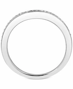 Macy's Diamond Halo & Pavé Bridal Set (1/2 Ct. T.w.) In 14k White Or Yellow Gold -rings shop 9769345 fpx