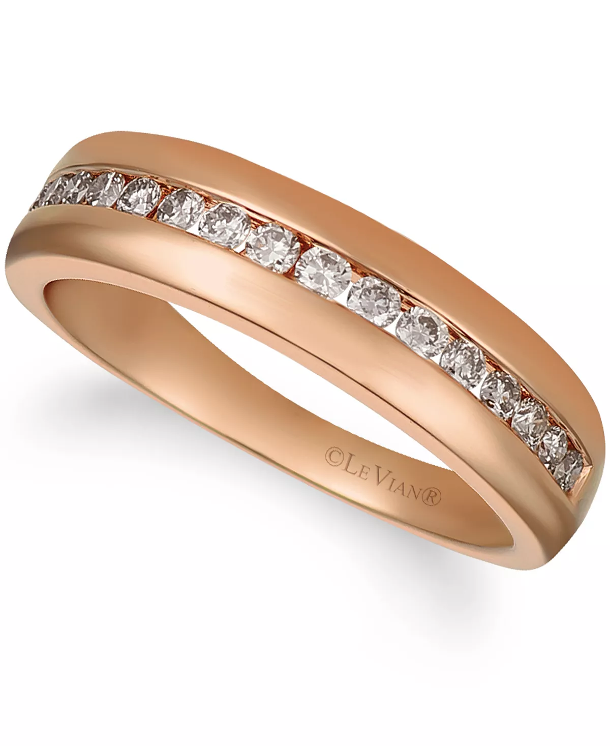 Le Vian His By Nude Diamonds™ (1/2 Ct. T.w.) Band In 14k Rose Gold 1 Le Vian His By Nude Diamonds™ (1/2 Ct. T.w.) Band In 14k Rose Gold